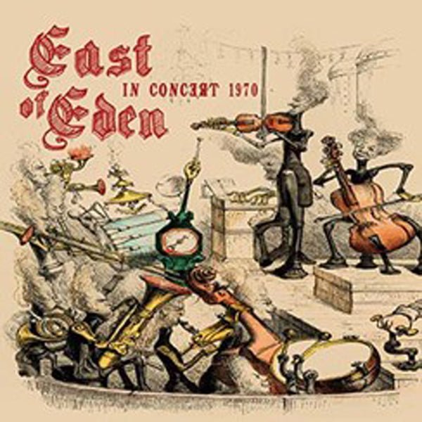 EAST OF EDEN IN CONCERT 1970 (2LP RED VINYL) VINYL DOUBLE ALBUM - punk to funk heaven
