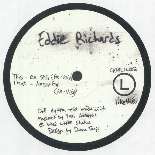 Eddie RICHARDS LLL 002 (limited 12") - punk to funk heaven