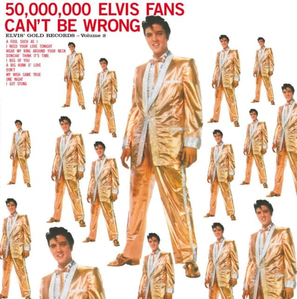 Elvis Presley ‎– 50,000,000 Elvis Fans Can't Be Wrong (Elvis' Gold Records, Vol. 2) lp - punk to funk heaven