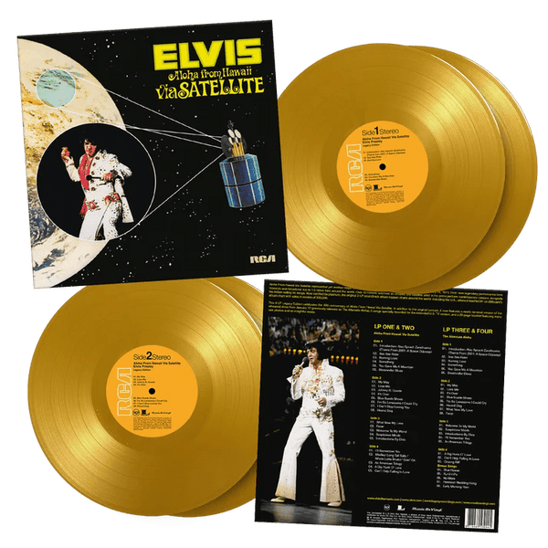 Elvis PRESLEY Aloha From Hawaii Via Satellite 4lp colour numbered ltd - punk to funk heaven