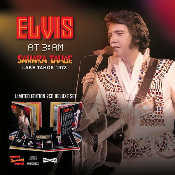 ELVIS PRESLEY AT 3AM – LAKE TAHOE 1973 (2CD DIGI BOOK) COMPACT DISC DOUBLE - punk to funk heaven