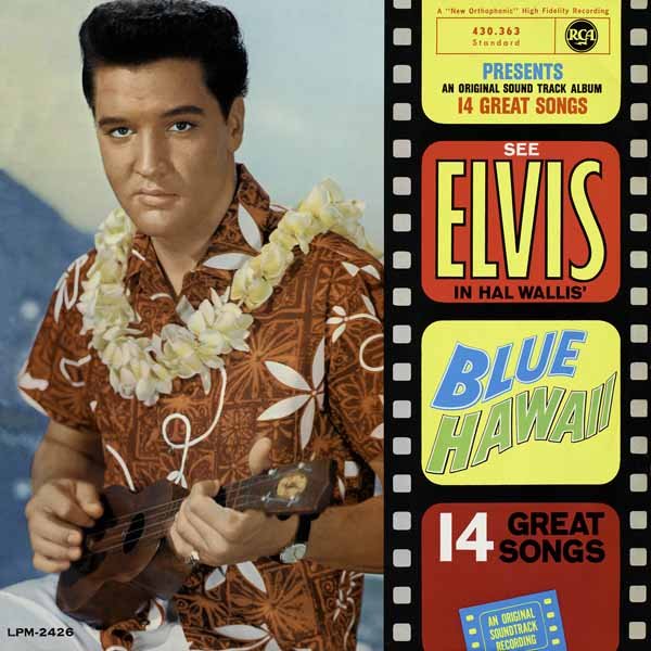 ELVIS PRESLEY BLUE HAWAII (VINYL REPLICA CD RSD) Compact Disc - punk to funk heaven
