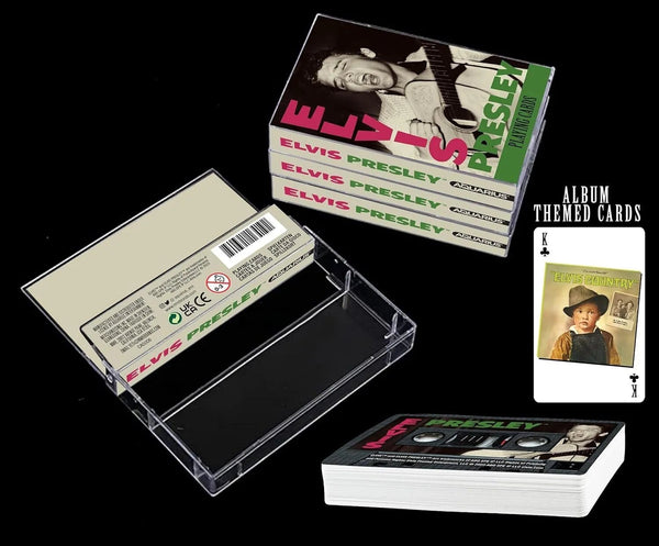 Elvis Presley Cassette Playing Cards - punk to funk heaven