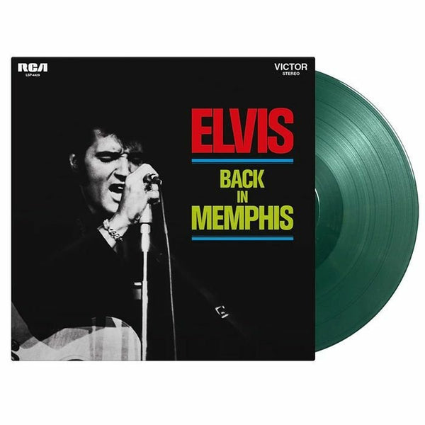 Elvis PRESLEY Elvis Back In Memphis (reissue) Music On Vinyl Format: limited numbered 180 gram audiophile green vinyl LP - punk to funk heaven