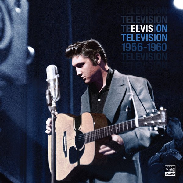 ELVIS PRESLEY ELVIS ON TELEVISION 1956 - 1960 (2C DDIGISLEEVE/BOOKLET) COMPACT DISC DOUBLE - punk to funk heaven