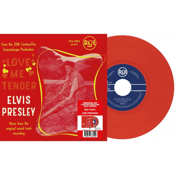 Ep Etranger No. 14 - Love Me Tender (Belgium) (Limited Red Vinyl) Artist ELVIS PRESLEY Format:7" Vinyl