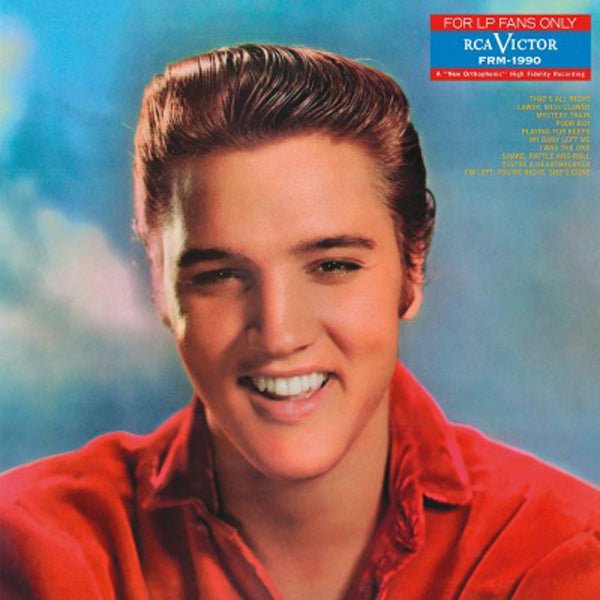 ELVIS PRESLEY FOR LP FANS ONLY (1LP COLOURED) VINYL LP - punk to funk heaven