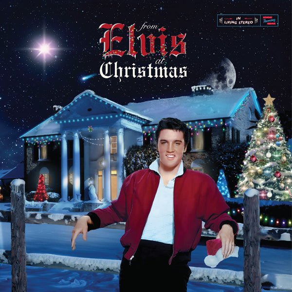 ELVIS PRESLEY FROM ELVIS AT CHRISTMAS (GATEFOLD LP – GLITTERED SPLATTERED 180G VINYL) Vinyl LP - punk to funk heaven