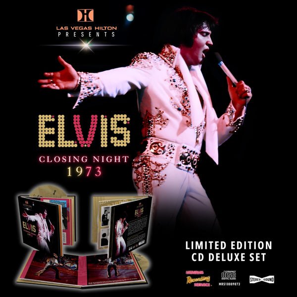 ELVIS PRESLEY LAS VEGAS – CLOSING NIGHT 1973 (CD DIGI BOOK) Compact Disc Book - punk to funk heaven