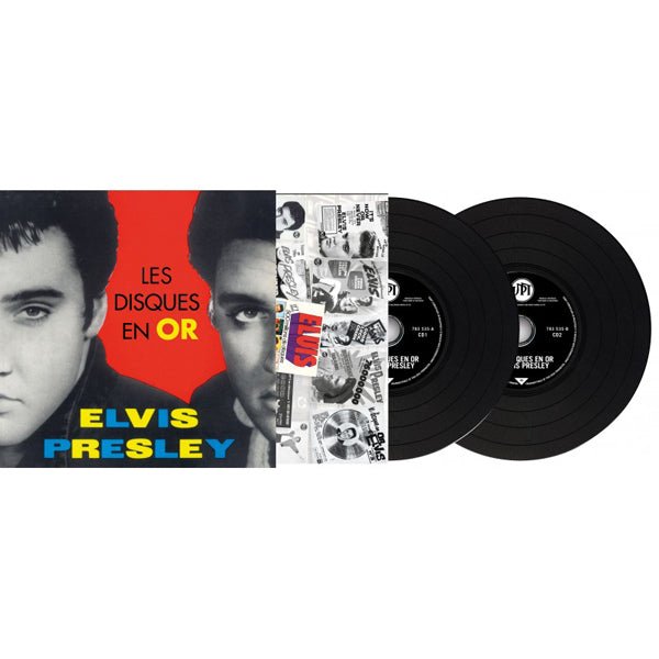 ELVIS PRESLEY LES DISQUES EN OR D'ELVIS COMPACT DISC DOUBLE - punk to funk heaven