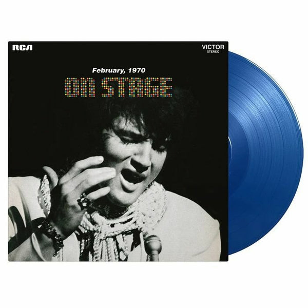 Elvis PRESLEY On Stage February 1970 (reissue) Music On Vinyl Format: limited numbered 180 gram audiophile blue vinyl LP + poster - punk to funk heaven