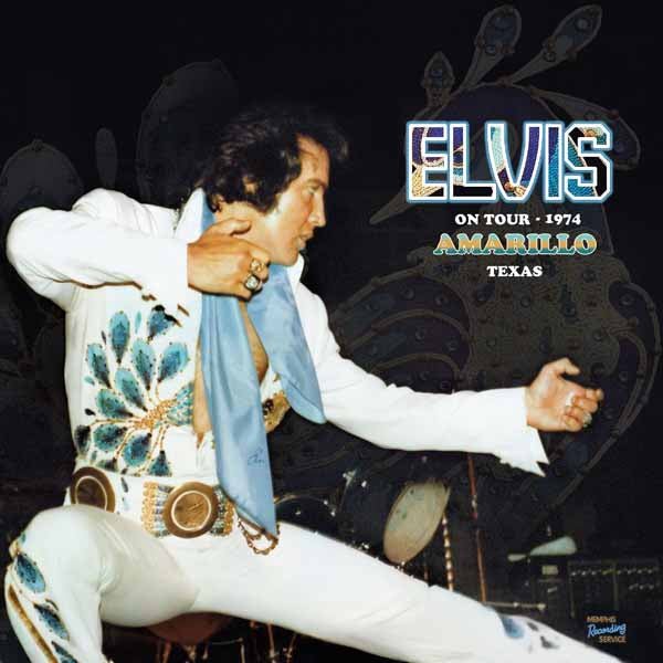 ELVIS PRESLEY ON TOUR 1974 - AMARILLO TEXAS (2LP) Vinyl Double Album - punk to funk heaven