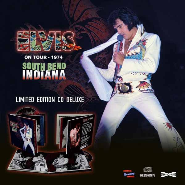 ELVIS PRESLEY ON TOUR 1974: SOUTH BEND INDIANA (DIGI BOOK) Compact Disc Book - punk to funk heaven