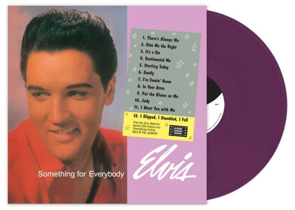 ELVIS PRESLEY Something For Everybody (Limited Purple Vinyl) lp - punk to funk heaven
