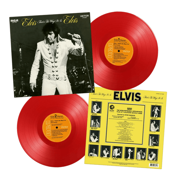 Elvis PRESLEY That's The Way It Is Music On Vinyl limited numbered red vinyl LP - punk to funk heaven