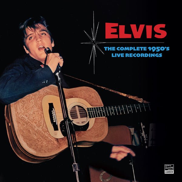 ELVIS PRESLEY THE COMPLETE 1950'S LIVE RECORDINGS (3CD DIGISLEEVE/BOOKLET) COMPACT DISC - 3 CD BOX SET - punk to funk heaven