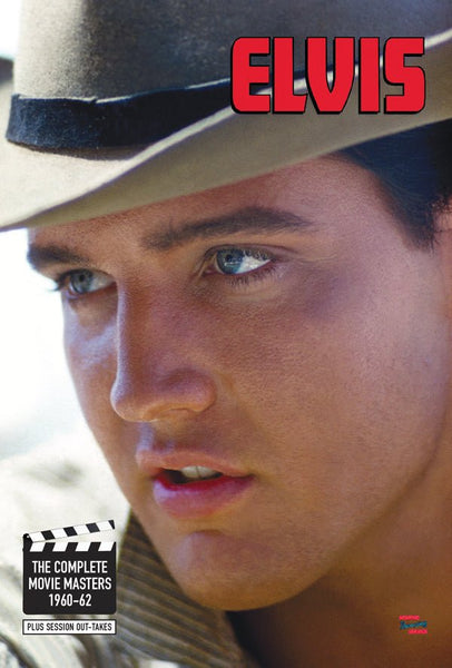 ELVIS PRESLEY THE COMPLETE MOVIE MASTERS 1960 - 62 - PLUS SESSION OUT - TAKES (4CD+140PG BK) COMPACT DISC - 4 CD BOX SET - punk to funk heaven