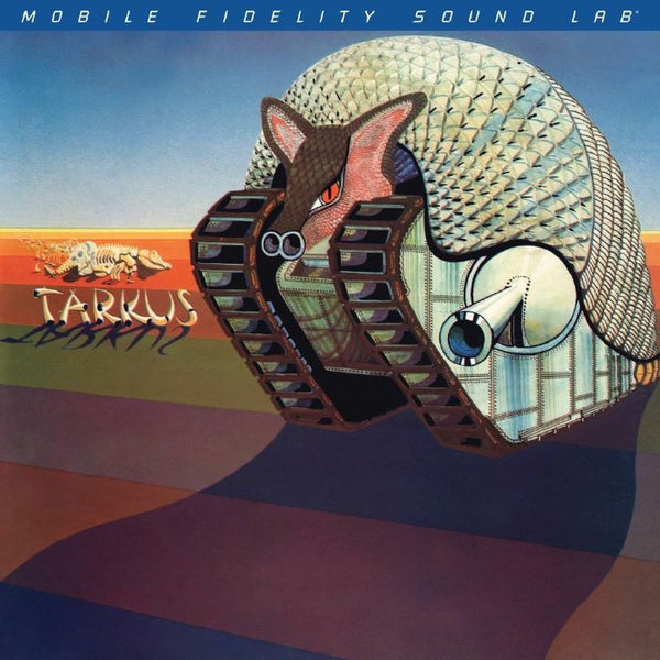 EMERSON LAKE & PALMER Tarkus (reissue) Mobile Fidelity Sound Lab US Format: limited numbered 180 gram audiophile vinyl LP - punk to funk heaven