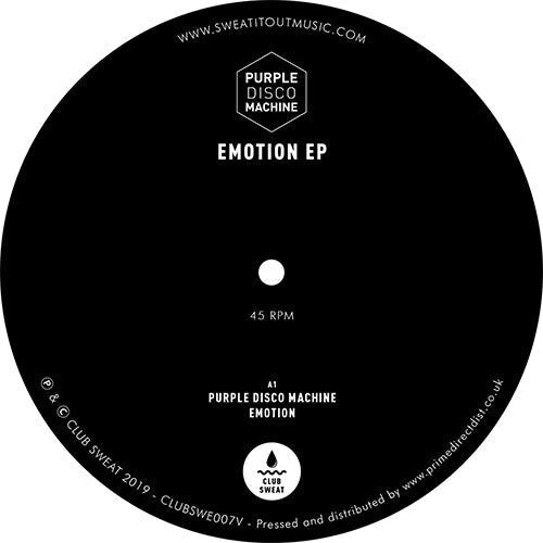 Emotion EP Artist PURPLE DISCO MACHINE Format:12" Vinyl Label:CLUB SWEAT - punk to funk heaven