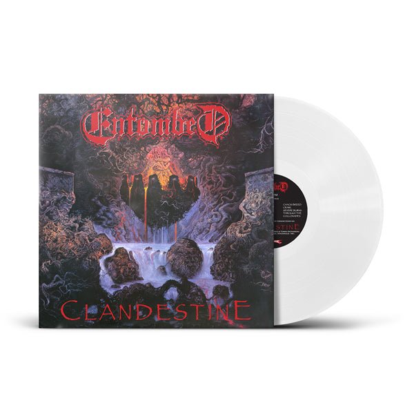 ENTOMBED CLANDESTINE (PHD EXCLUSIVE WHITE VINYL) Vinyl LP - punk to funk heaven
