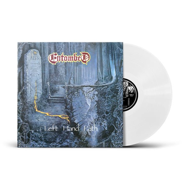 ENTOMBED LEFT HAND PATH (PHD EXCLUSIVE WHITE VINYL) Vinyl LP - punk to funk heaven