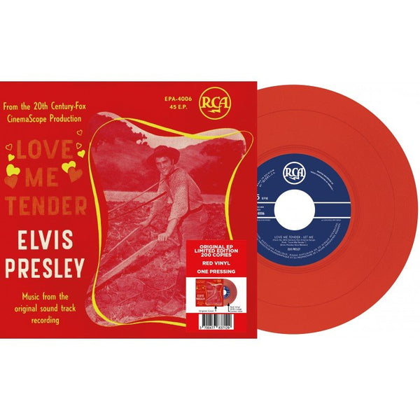 Ep Etranger No. 14 - Love Me Tender (Belgium) (Limited Red Vinyl) Artist ELVIS PRESLEY Format:7" Vinyl - punk to funk heaven