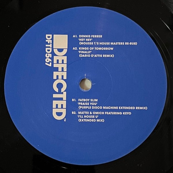 Ep3 DENNIS FERRER / KINGS OF TOMORROW / FATBOY SLIM 12" Vinyl DEFECTED - punk to funk heaven