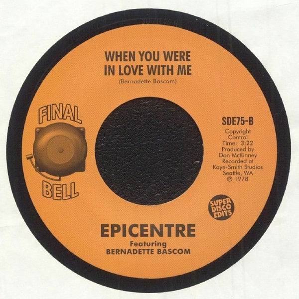 EPICENTRE feat BERNADETTE BASCOM Magic Carpet (7") Super Disco Edits - punk to funk heaven