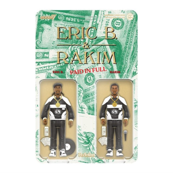 Eric B. & Rakim Paid In Full Reaction Figure 2 Pack super 7 - punk to funk heaven