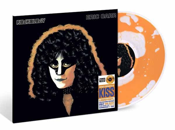 ERIC CARR ROCKOLOGY (LIMITED LIQUID - FILLED ORANGE VINYL) Vinyl LP - punk to funk heaven