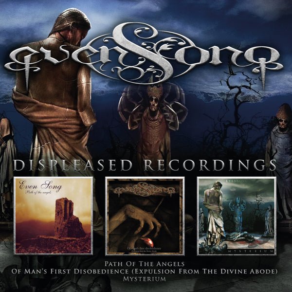 EVENSONG DISPLEASED RECORDINGS (3CD) COMPACT DISC - 3 CD BOX SET - punk to funk heaven