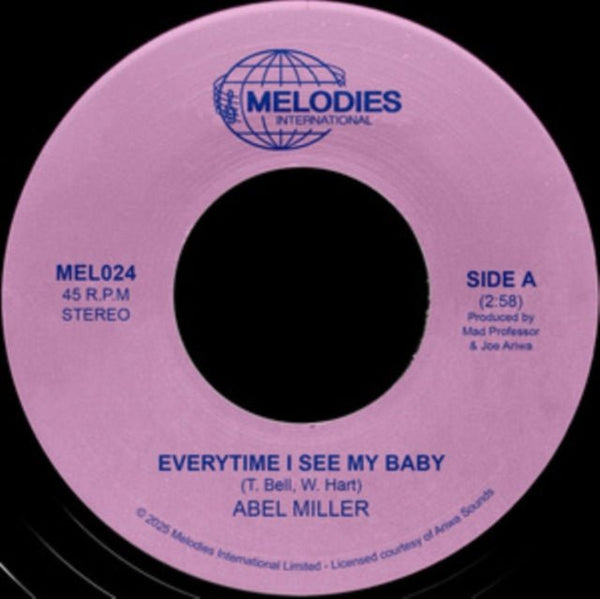 Everytime I See My Baby Artist Abel Miller &amp; Mad Professor Format:Vinyl / 7" Single - punk to funk heaven