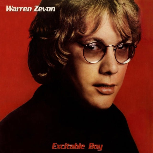 Excitable Boy (Clear Red Vinyl) WARREN ZEVON lp album - punk to funk heaven