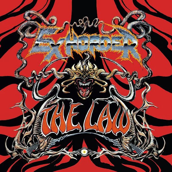 EXHORDER LAW (1LP RED & BLACK COLOURED) VINYL LP - punk to funk heaven