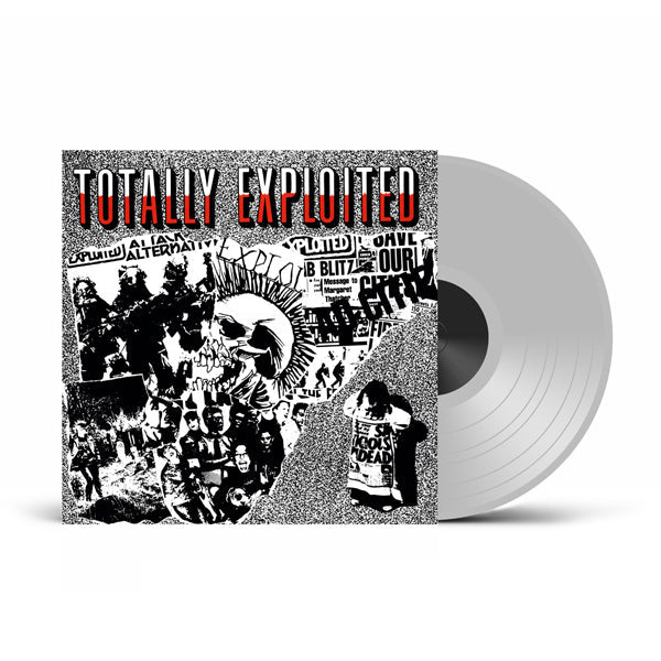 EXPLOITED, THE TOTALLY EXPLOITED (PHD EXCLUSIVE CLEAR VINYL) Vinyl LP - punk to funk heaven