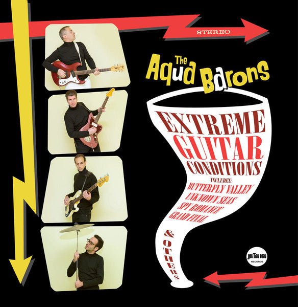 Extreme Guitar Conditions by Aqua Barons cd compact disc album - punk to funk heaven