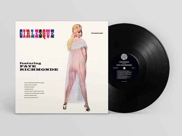 FAYE RICHMONDE GIRLESQUE VINYL LP - punk to funk heaven