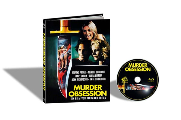 FEATURE FILM MURDER OBSESSION (LTD.MEDIABOOK) BLU - RAY DISC - punk to funk heaven