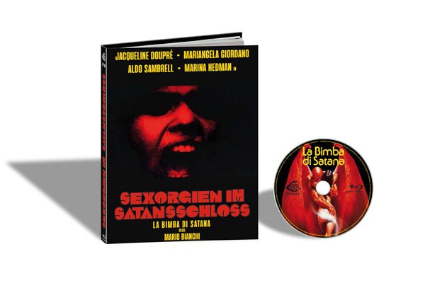 FEATURE FILM SEXORGIEN IM SATANSSCHLOSS (LTD.MEDIABOOK) BLU - RAY DISC - punk to funk heaven