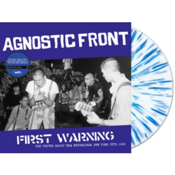 First Warning Artist Agnostic Front Format:Vinyl / 12" Album Coloured Vinyl (Limited Edition) - punk to funk heaven