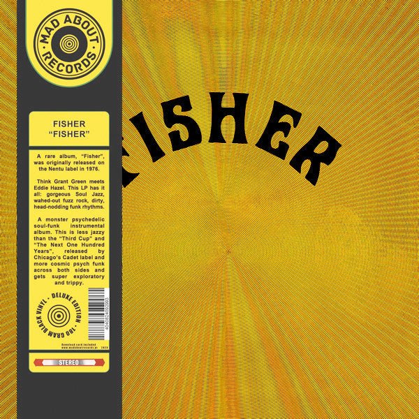 Fisher FISHER vinyl lp - punk to funk heaven