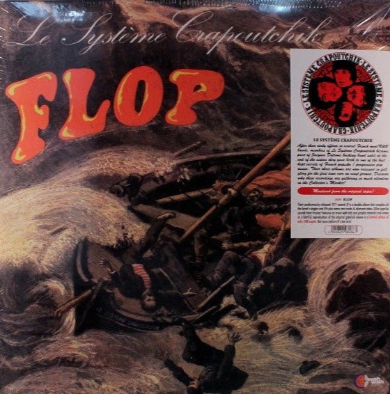 Flop (+Insert) LE SYSTEME CRAPOUTCHIK LP - punk to funk heaven