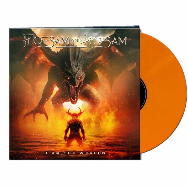 FLOTSAM AND JETSAM I AM THE WEAPON (ORANGE VINYL) VINYL LP - punk to funk heaven