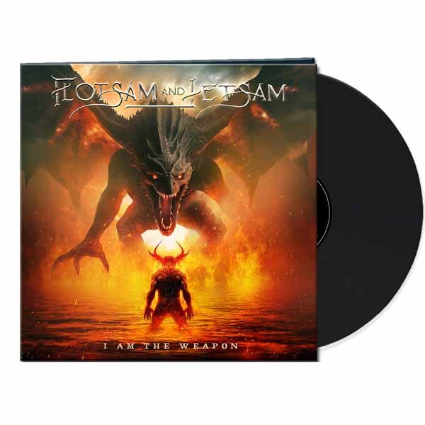 FLOTSAM AND JETSAM I AM THE WEAPON VINYL LP - punk to funk heaven