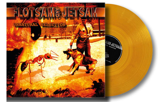 FLOTSAM AND JETSAM – UNNATURAL SELECTION (ORANGE CRYSTAL VINYL) lp - punk to funk heaven