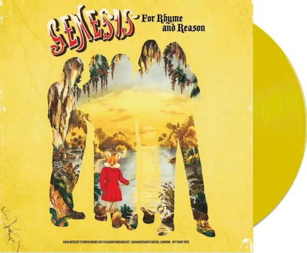 For Rhyme And Reason (Yellow Vinyl) GENESIS LP - punk to funk heaven