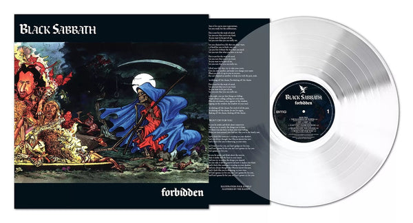 Forbidden (2024 Tony Iommi Remix) [ultra Clear Vinyl] Artist Black Sabbath Format:Vinyl / 12" Album (Clear vinyl) - punk to funk heaven