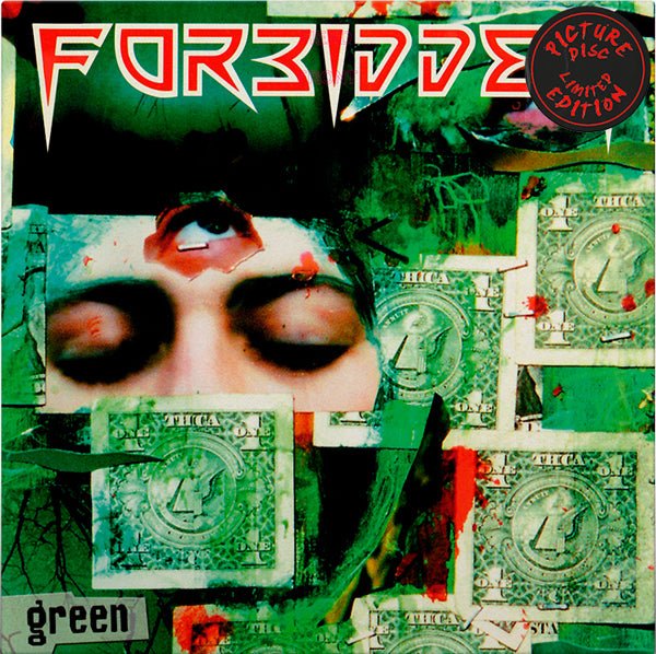 FORBIDDEN GREEN - (PICTURE DISC EDITION NUMBERED) VINYL 12" PICTURE DISC - punk to funk heaven