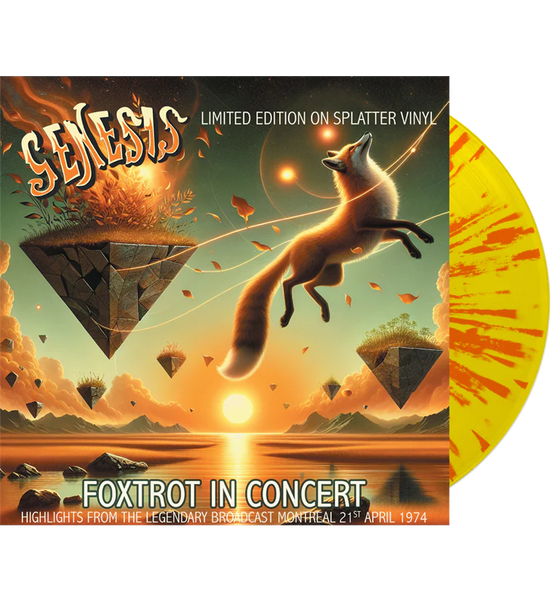 Foxtrot In Concert (Splatter Vinyl) Artist GENESIS Format:12" Vinyl lp - punk to funk heaven