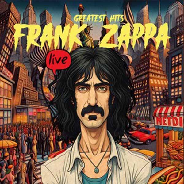 FRANK ZAPPA GREATEST HITS… LIVE (TRANSPARENT YELLOW VINYL) Vinyl LP - punk to funk heaven